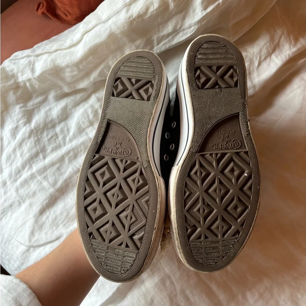 Converse Hightop Sneakers with Bohemian Laces - Picture 8 of 9